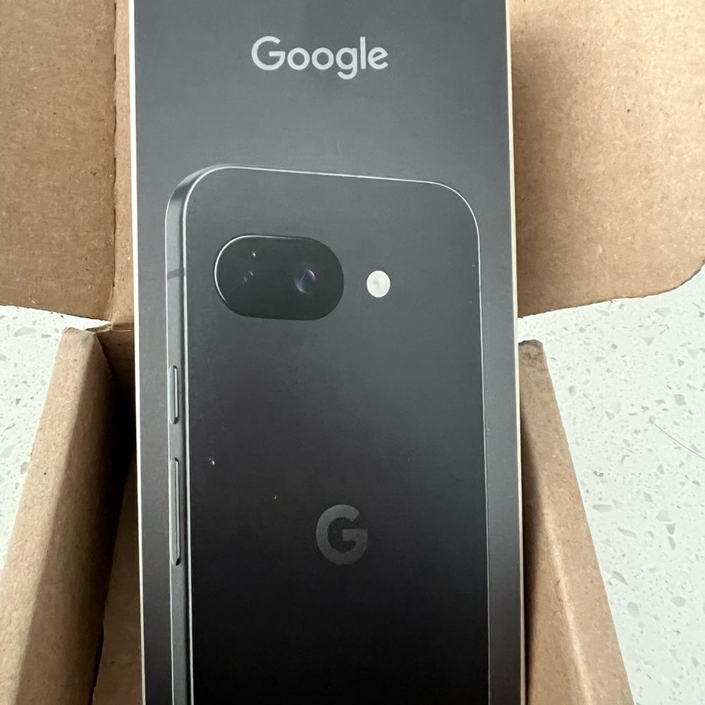Google Pixel 9a in Obsidian (sold)